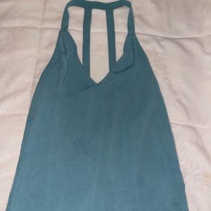 Blue cute summer/business top